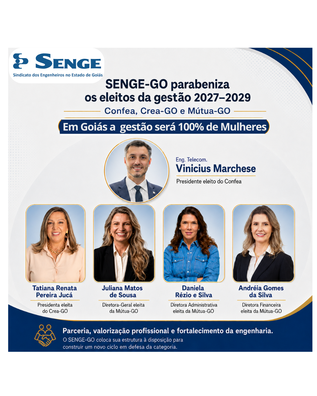 Em Goiás a gestão será 100% de Mulheres (1)